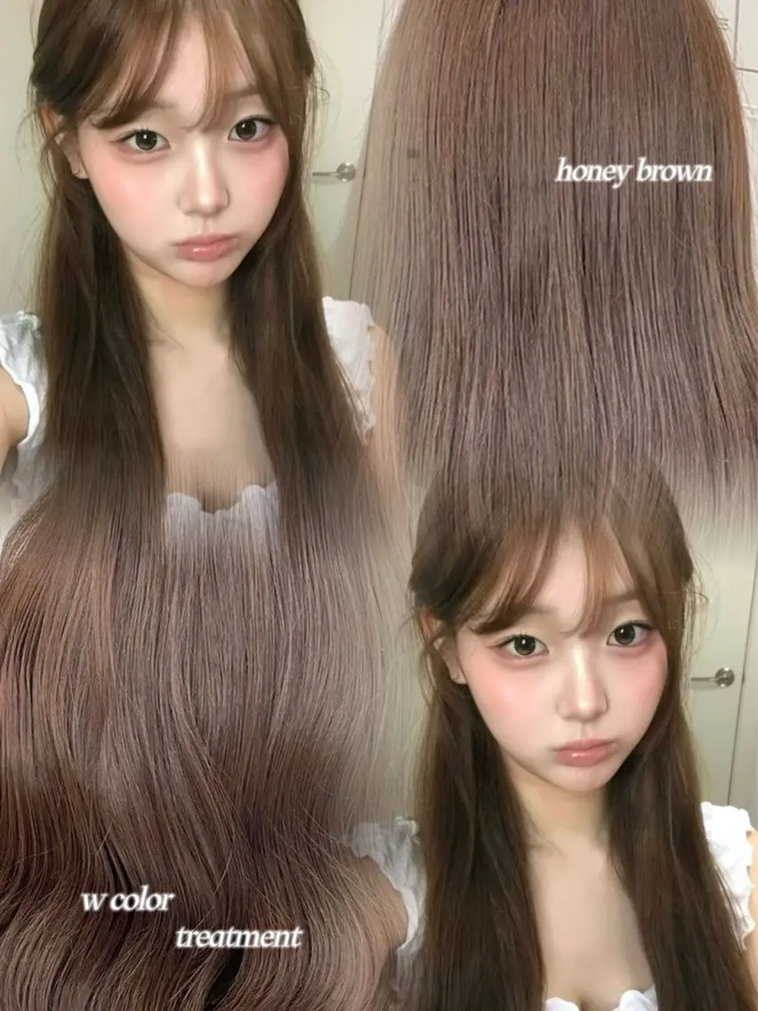 ロング カラー ︎💕︎rinka/ 韓国レイヤー🥣💕のヘアスタイル
