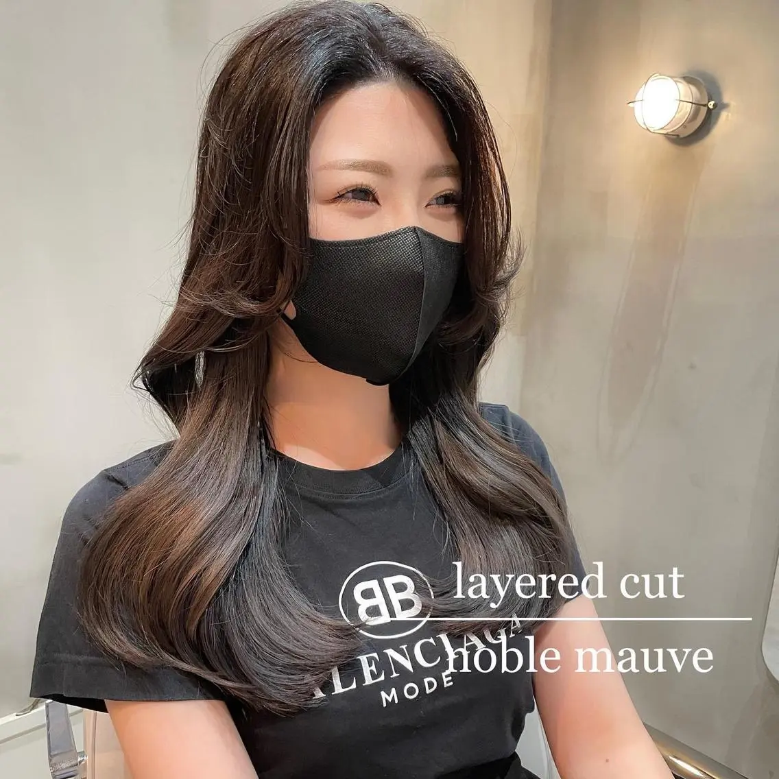 ロング くびれヘア 韓国風ヘア レイヤーカット LOMA🇰🇷 銀座クボタのヘアスタイル