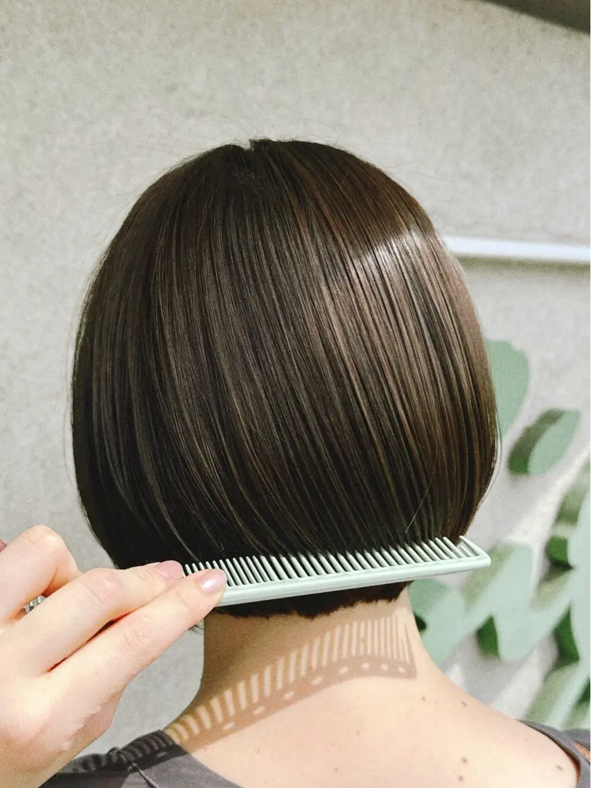 ショート ショートボブ ボブ ショートヘア カット ヘアカラー トリートメント 為頭 りたのヘアスタイル