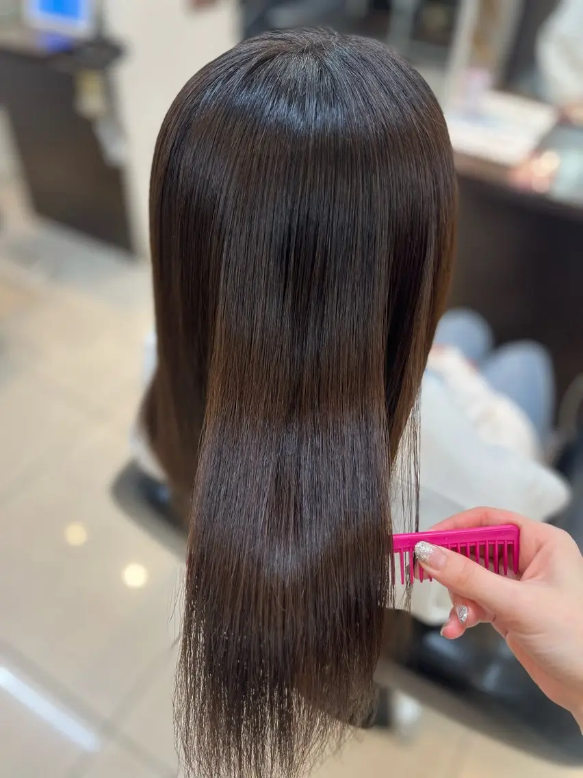 ミディアム カラー ブラウンカラー ナチュラルブラウン ヘアカラー 🍒 SANA🍒のヘアスタイル