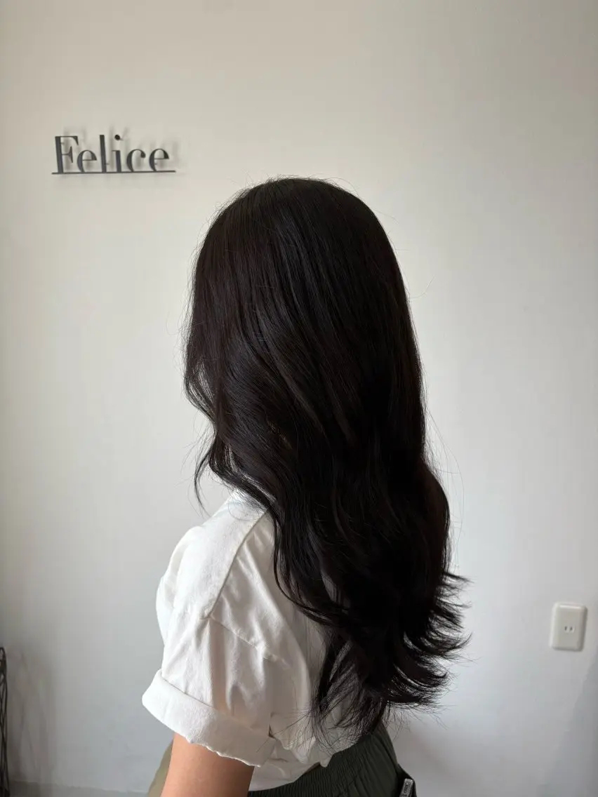 ロング 池澤 京華のヘアスタイル