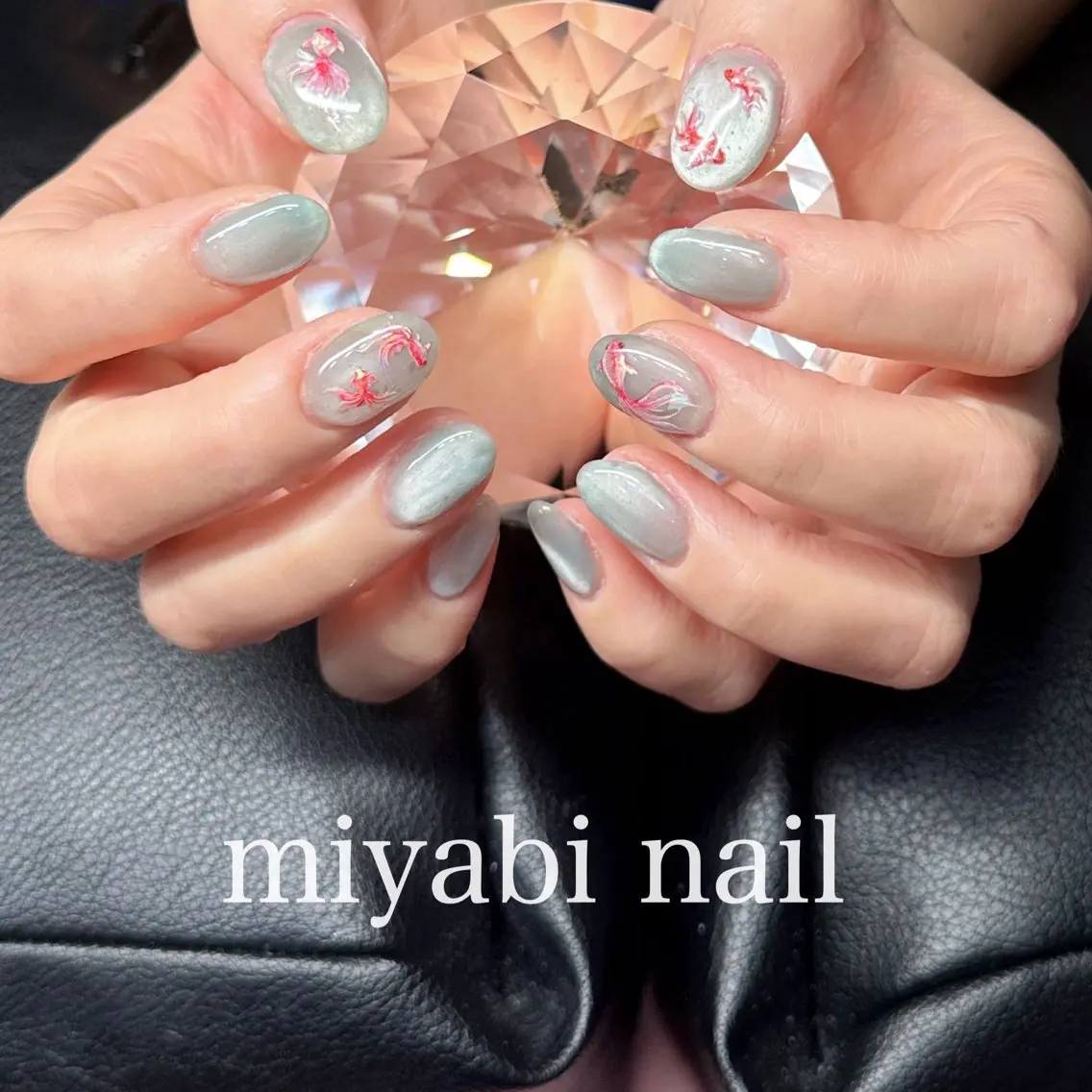 ネイル ハンドネイル miyabi nail 桂川駅近くのネイルデザイン