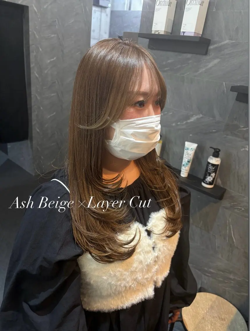 ロング カラー Day&Night kanaのヘアスタイル