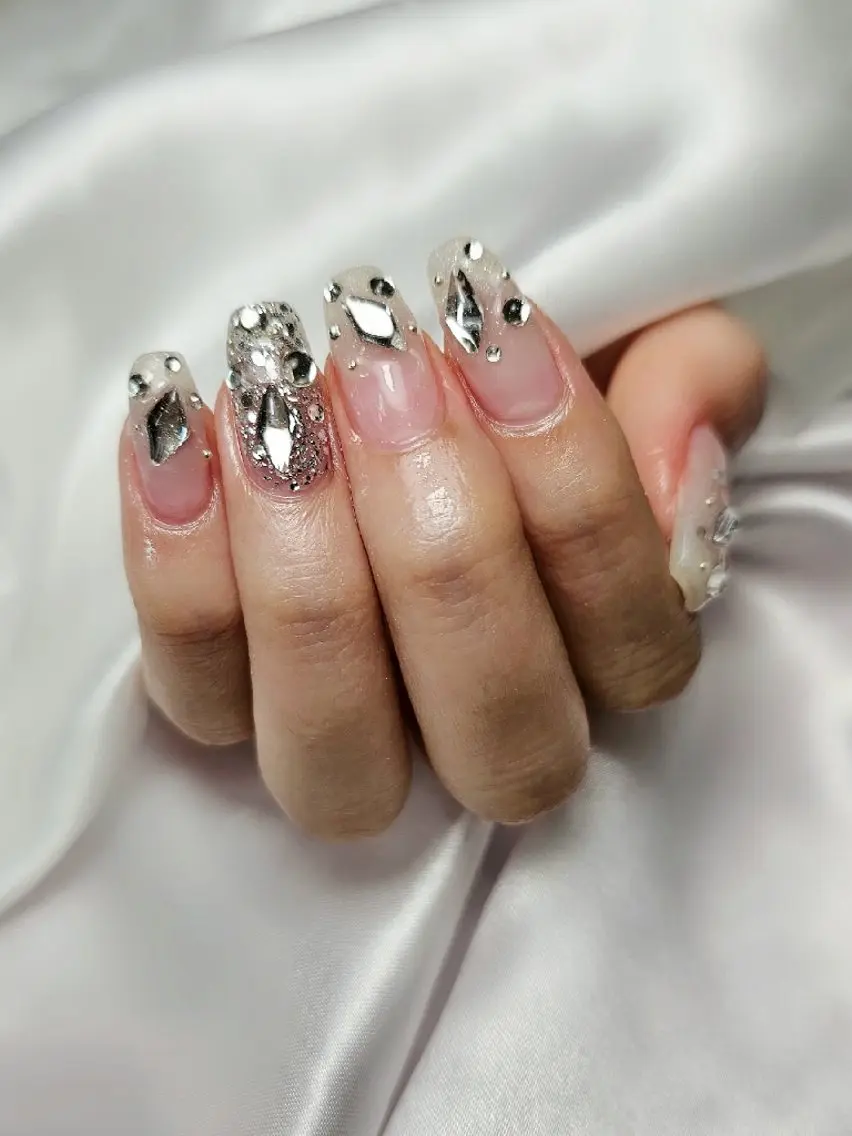 ネイル ジェルネイル 韓国ネイル マグネットネイル Ra: Nail   라: 네일のネイルデザイン
