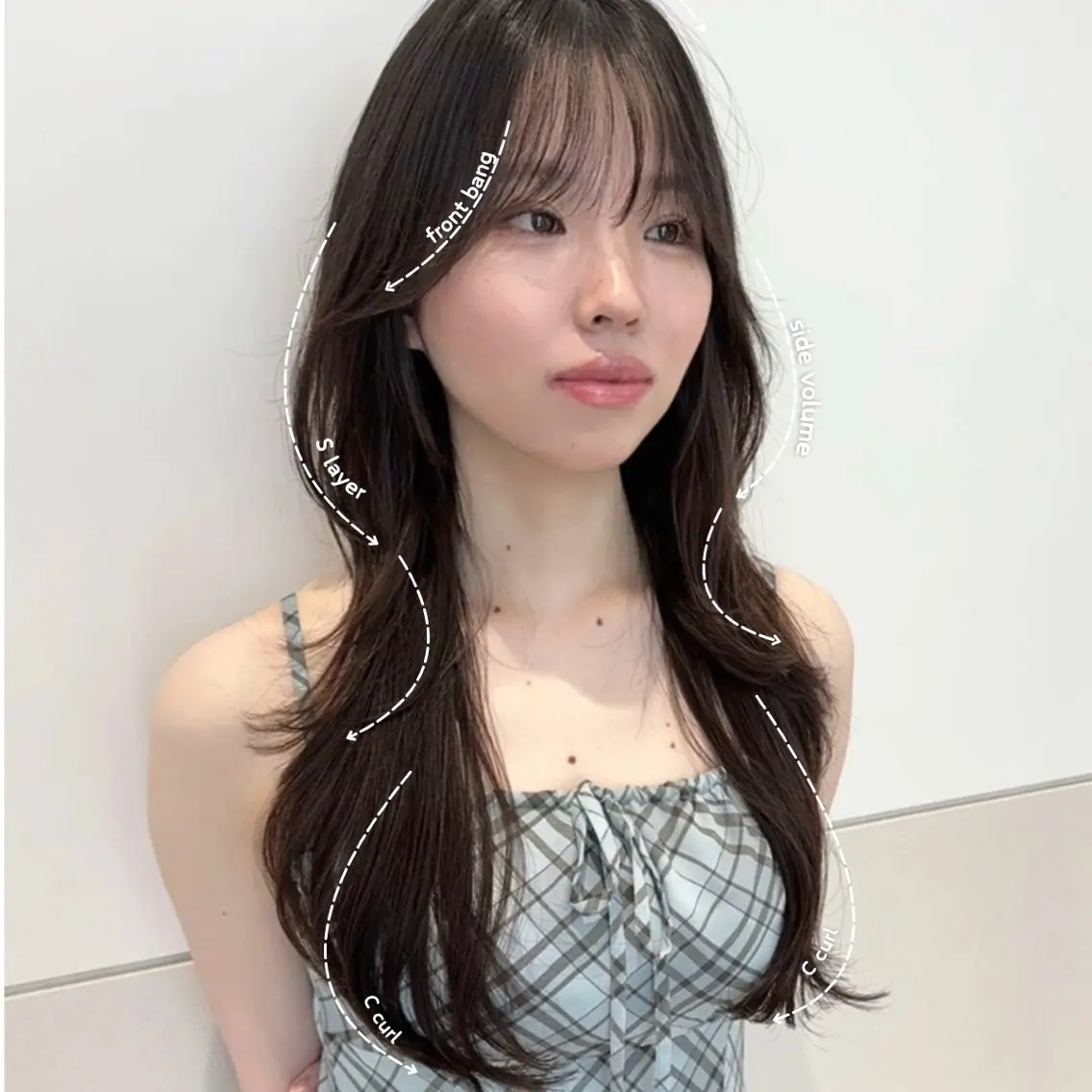 ロング カット トリートメント 本場の韓国ヘア 🇰🇷 中尾 崇人のヘアスタイル