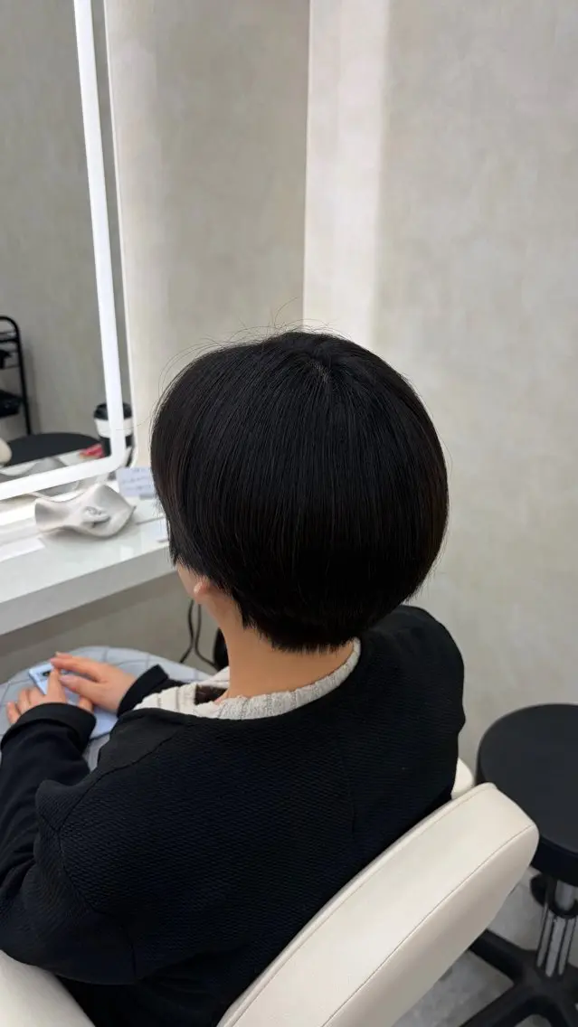 ショート 北川 葵のヘアスタイル