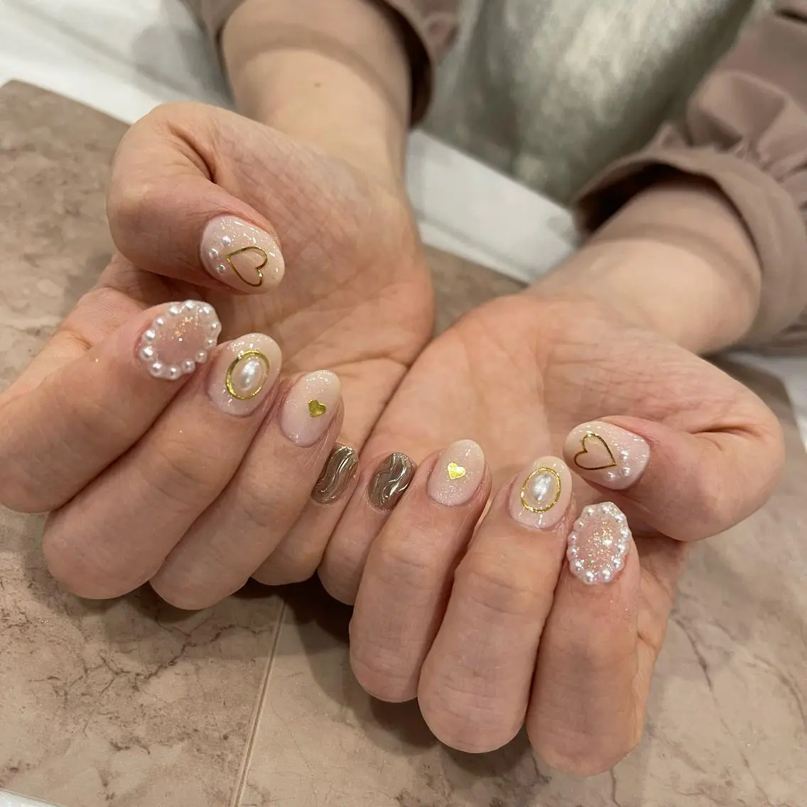 ネイル Wish Nail 恒川のネイルデザイン