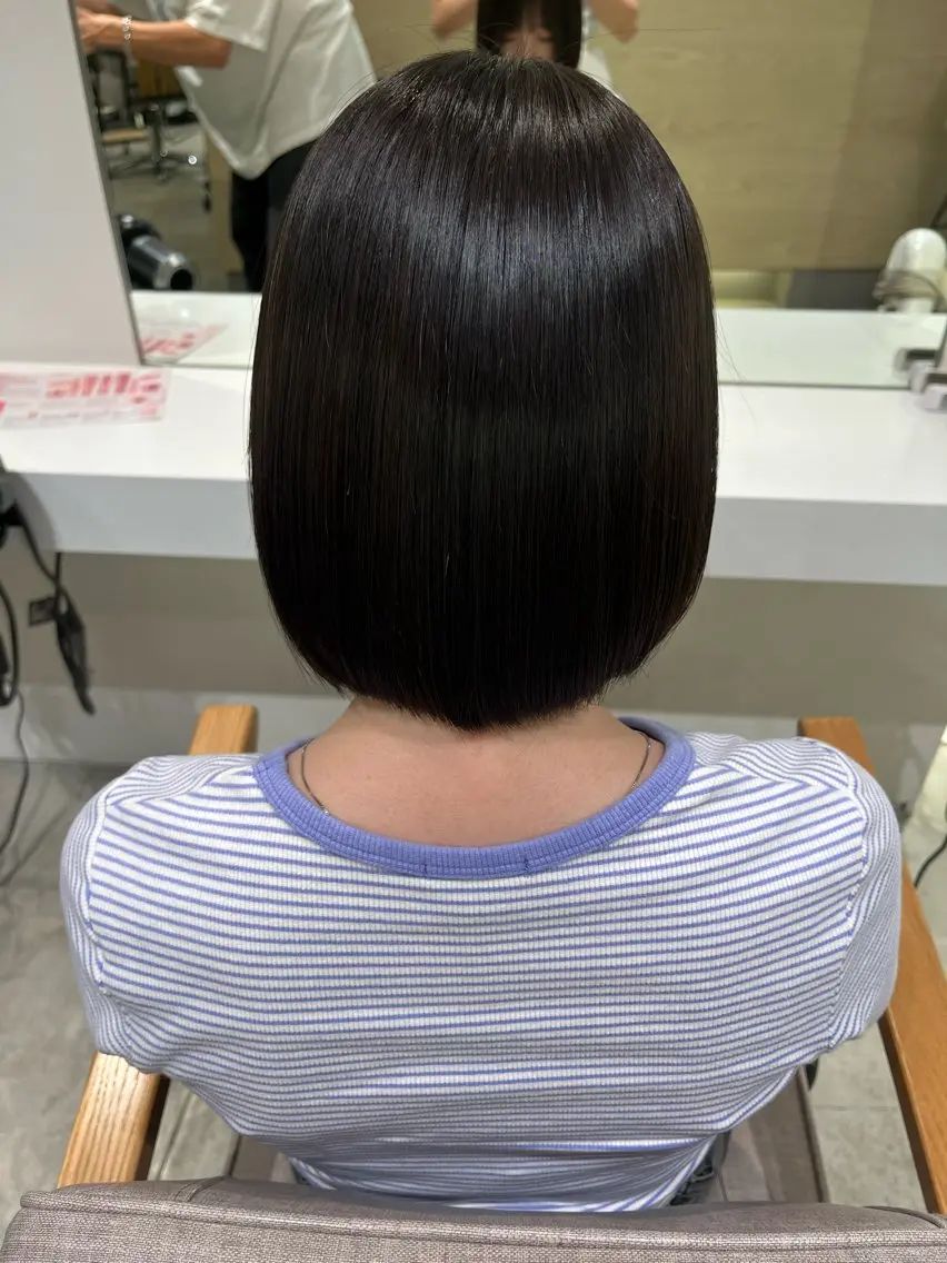ミディアム カラー こはる ／銀座美容室のヘアスタイル