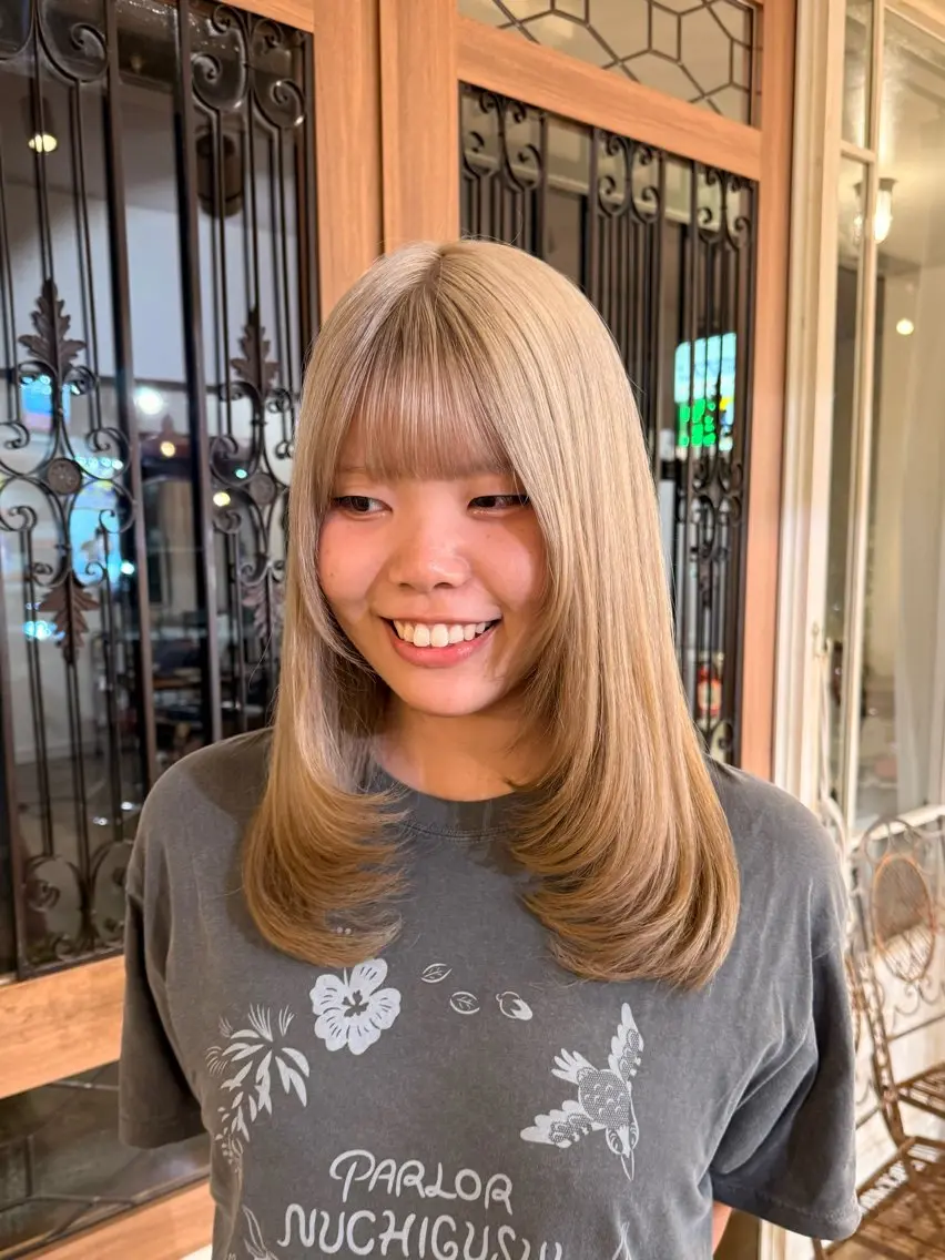 ミディアム anrioMAR / 木村のヘアスタイル
