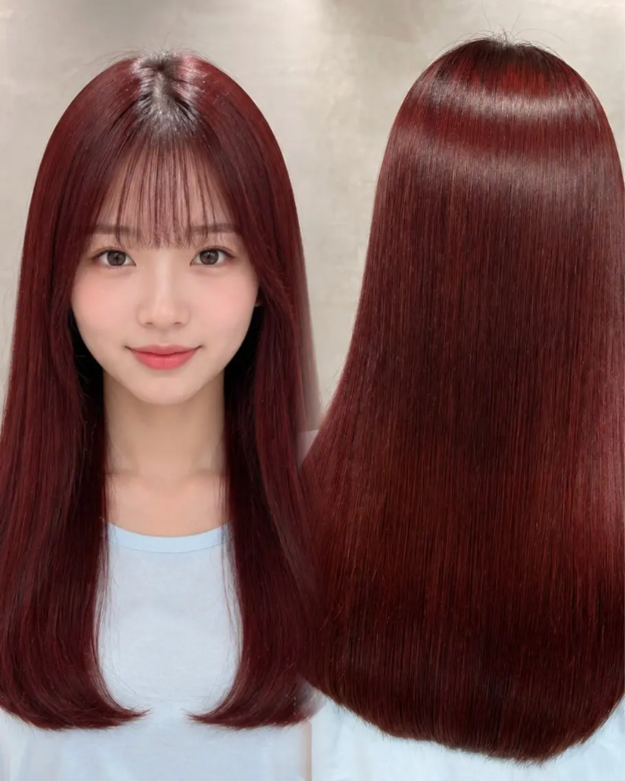 ロング カラー 似合わせカット 上品♡ブラウン💎 アレンジ🩰Rimiのヘアスタイル