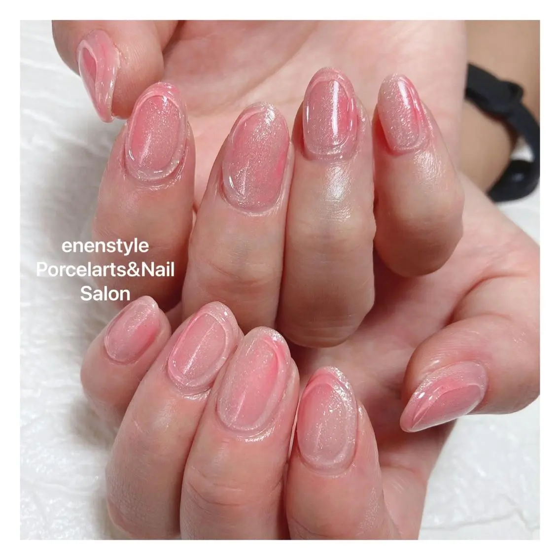 ミディアム ネイル 🐾enen style 🐾のネイルデザイン