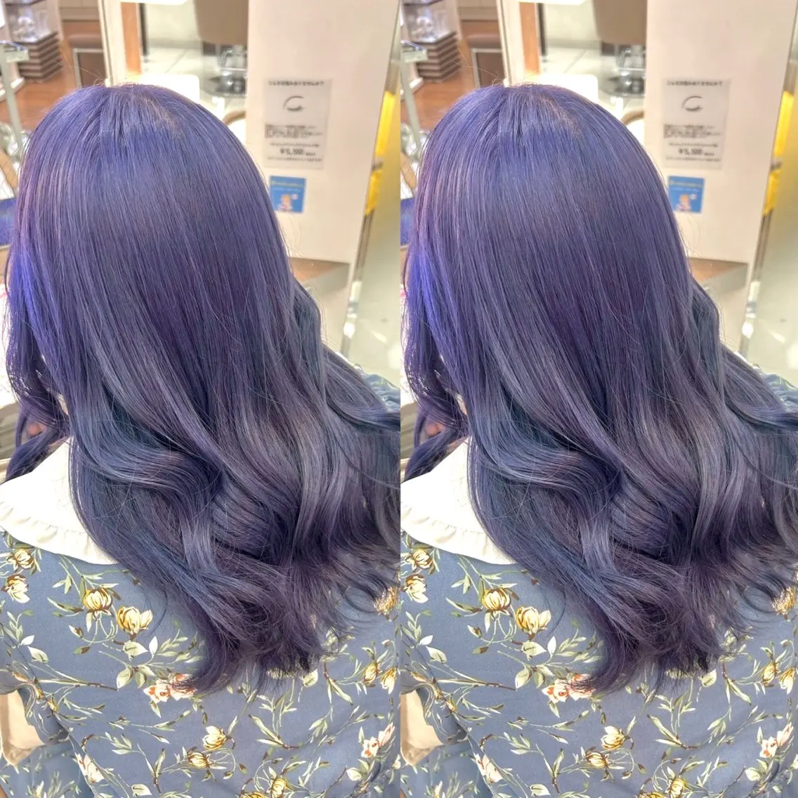 カラー ブリーチ 透明感カラー ラベンダーカラー ヘアカラー ヘアメ🎀ハイトーン 🩵エクステ🪄しほのヘアスタイル