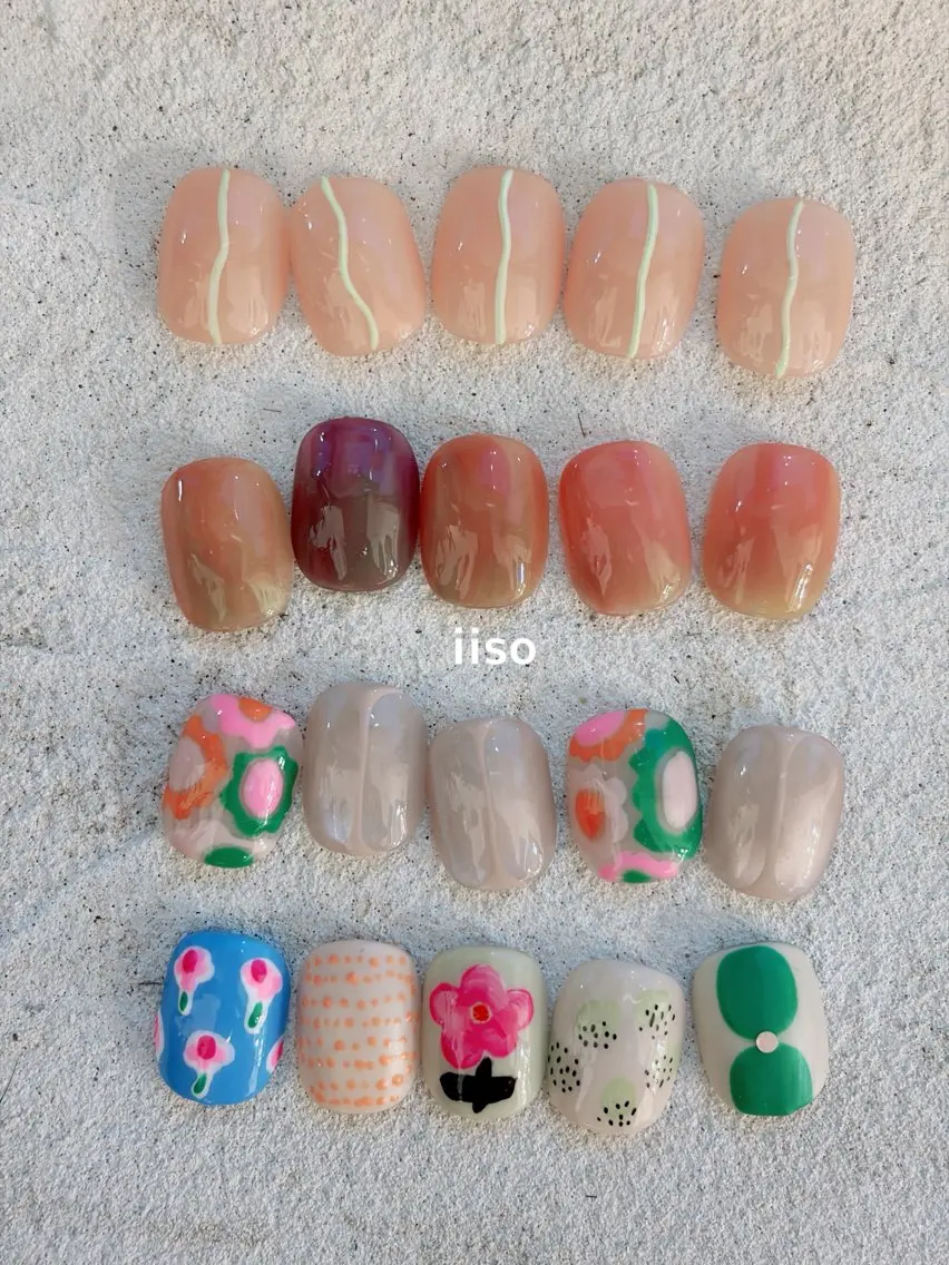 ネイル 45 iisoのネイルデザイン