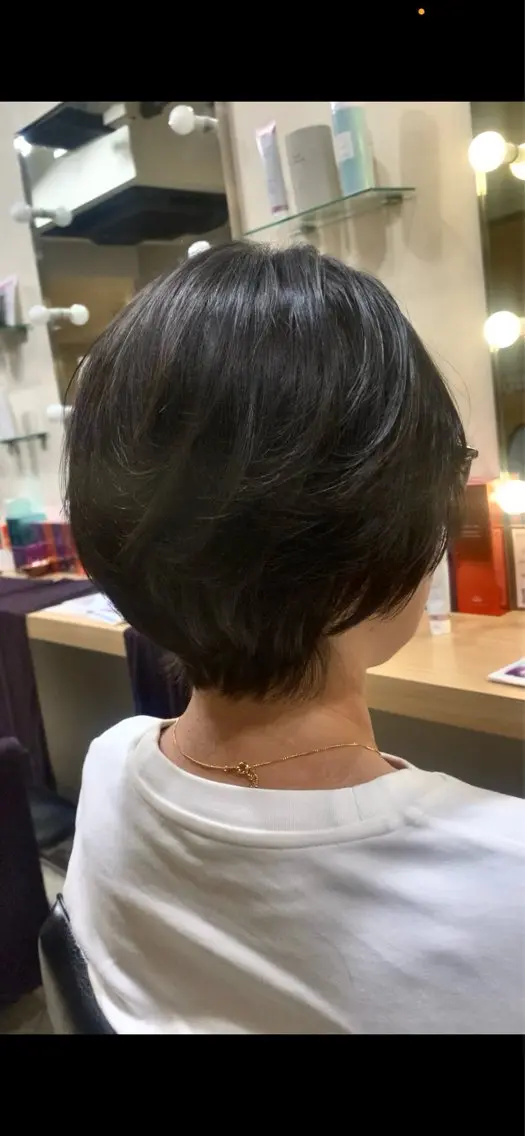 ショート ショートヘア 伊藤 鳳雅のヘアスタイル