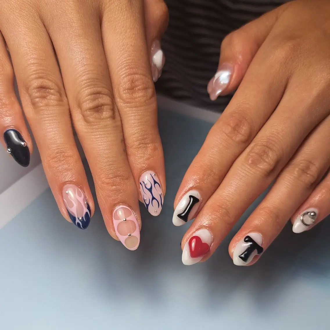 ネイル アートネイル ジェルネイル 持ち込み ぷっくりネイル Nail mood デザイン持ち込みokのネイルデザイン
