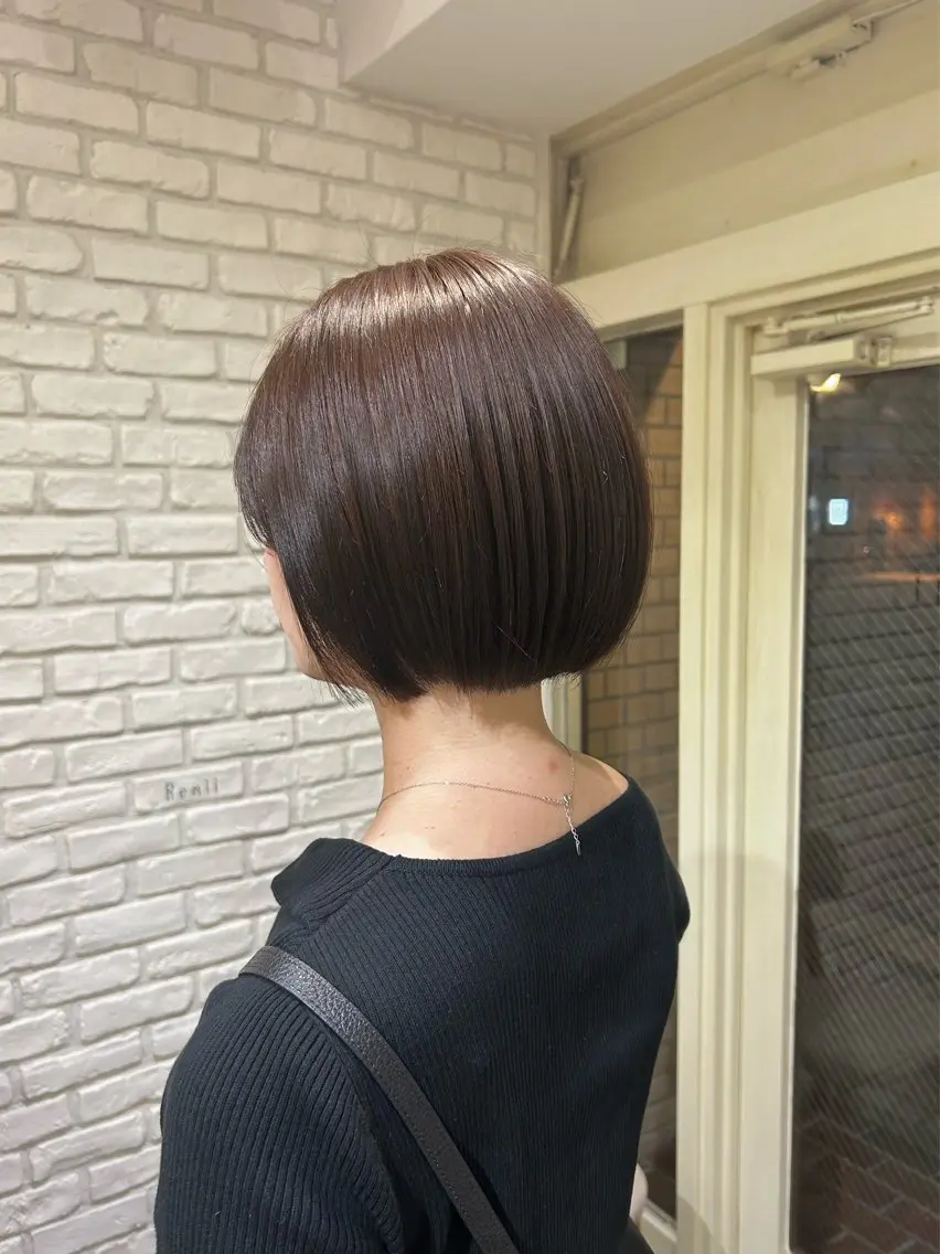 ミディアム ヘアカラー トリートメント ︎☀️はるき︎︎☁️ ショートモデル募集のヘアスタイル