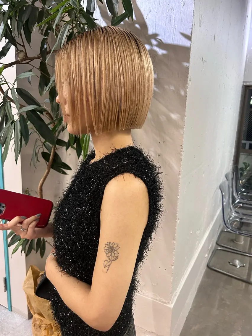ショート モデル募集中🥚福岡 kii anju🐄のヘアスタイル
