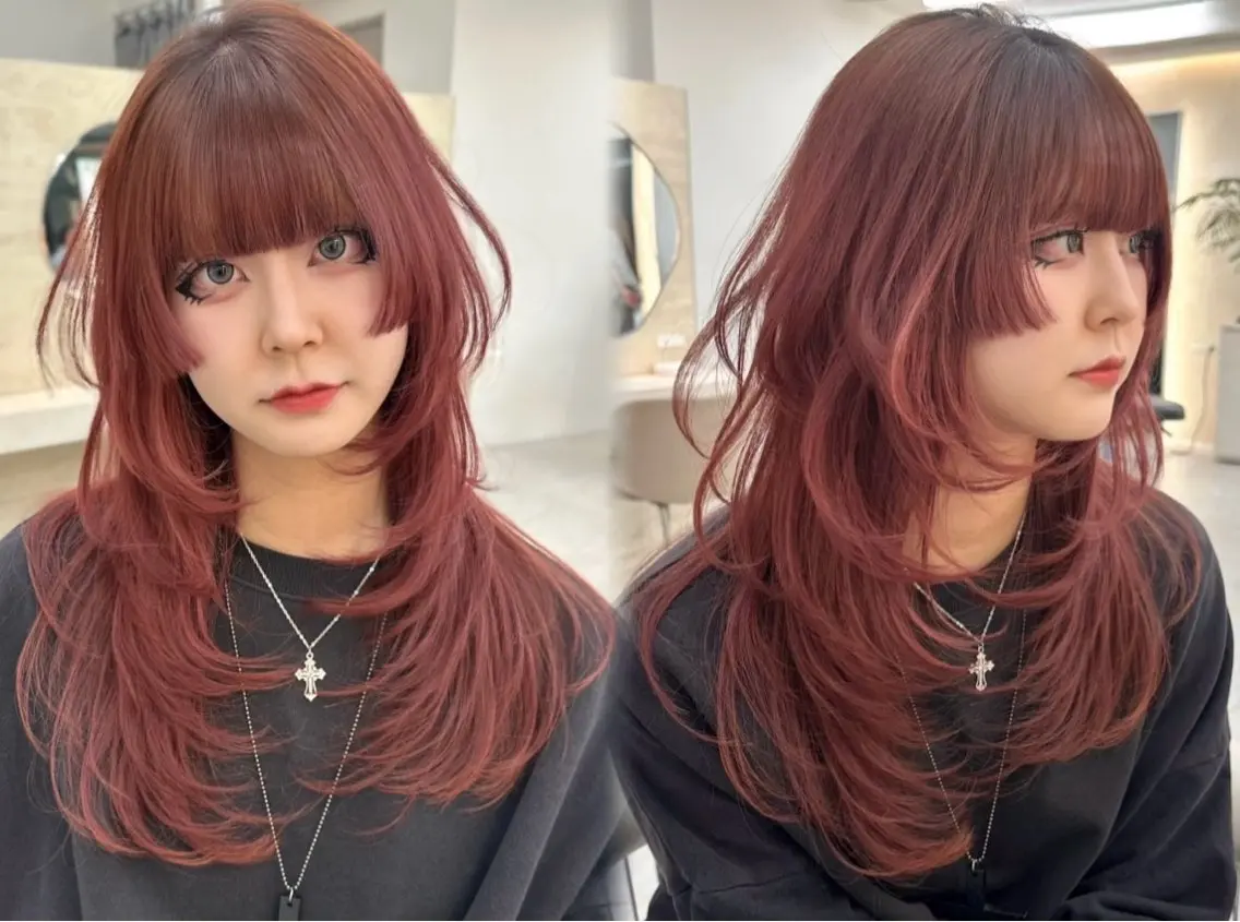 ロング カラー カット ヘアカラー トリートメント エクステ プルエクステ◆ Fi-Ne吉祥寺のヘアスタイル