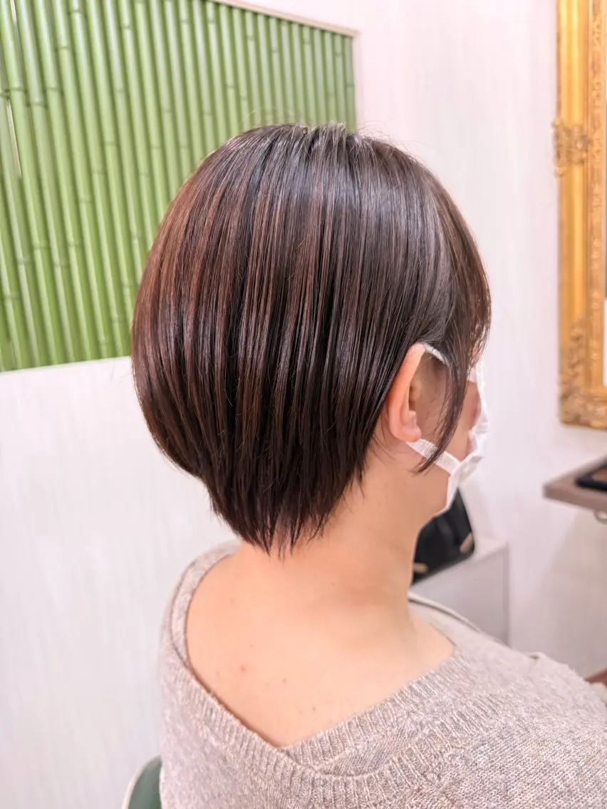 ショート カット 矢内 結菜のヘアスタイル