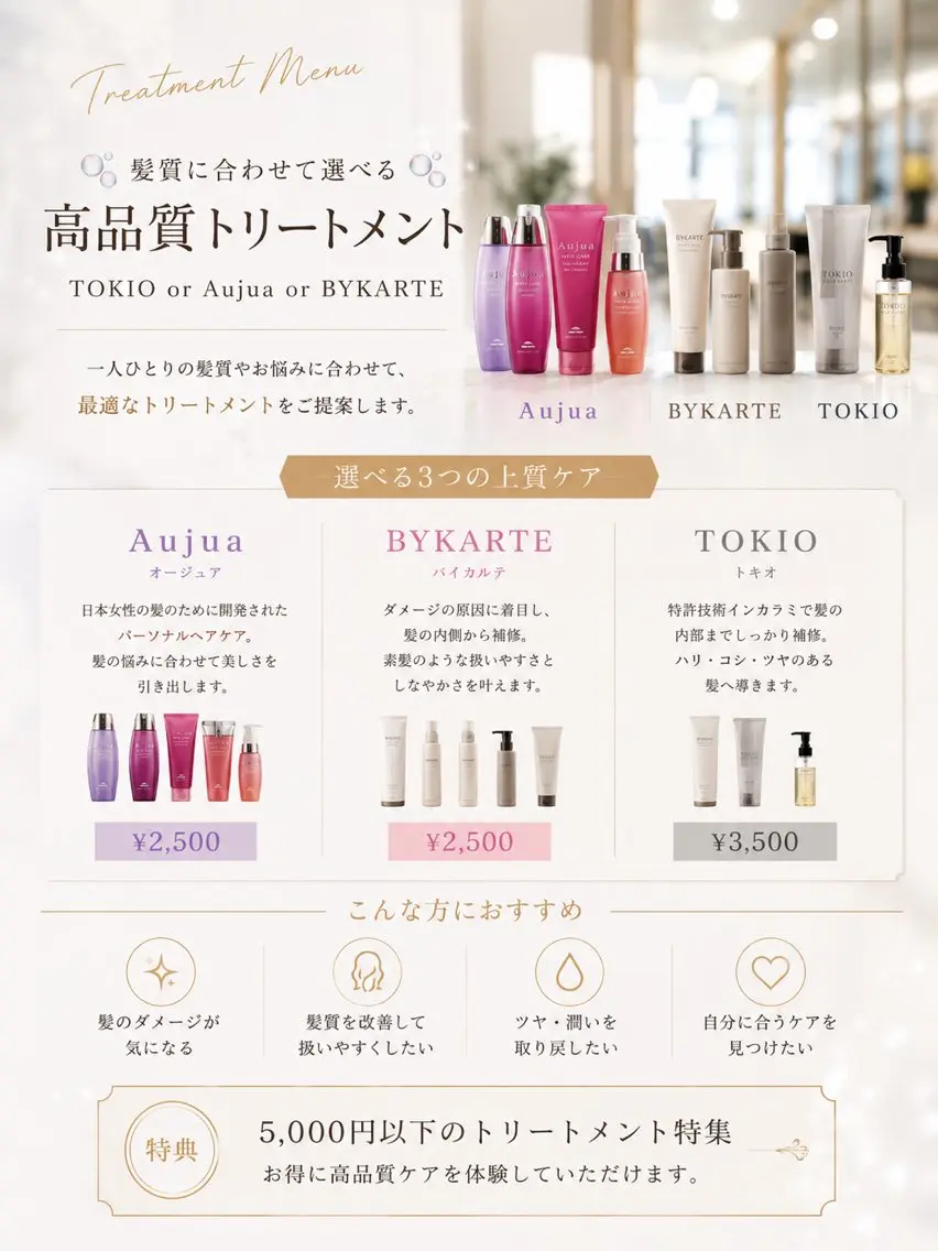 ロング トリートメント Raito 博多艶カラー縮毛矯正のヘアスタイル