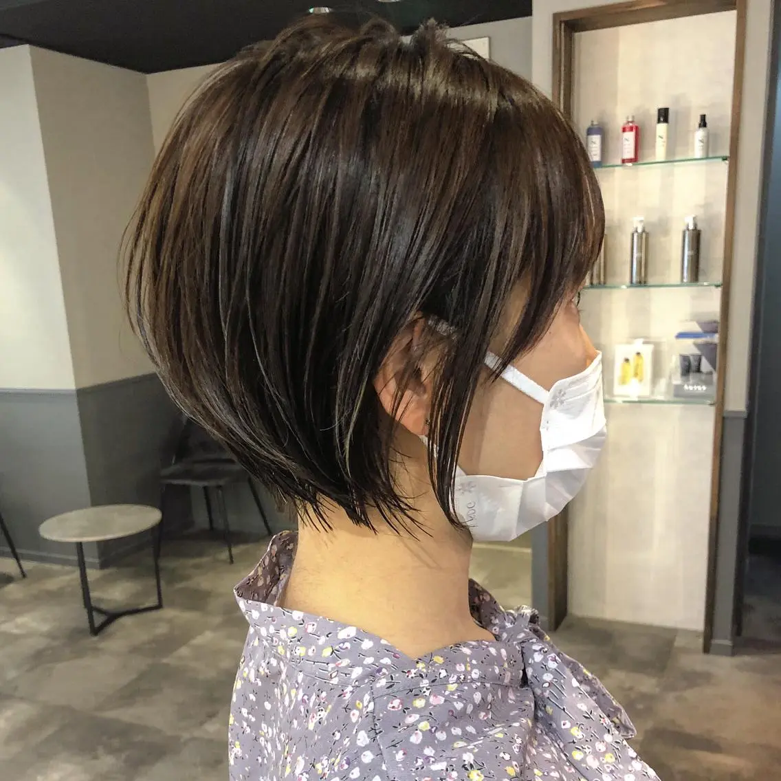 ショート カラー カット ヘアカラー トリートメント ショート・ボブ🍎 ナカノユウキのヘアスタイル
