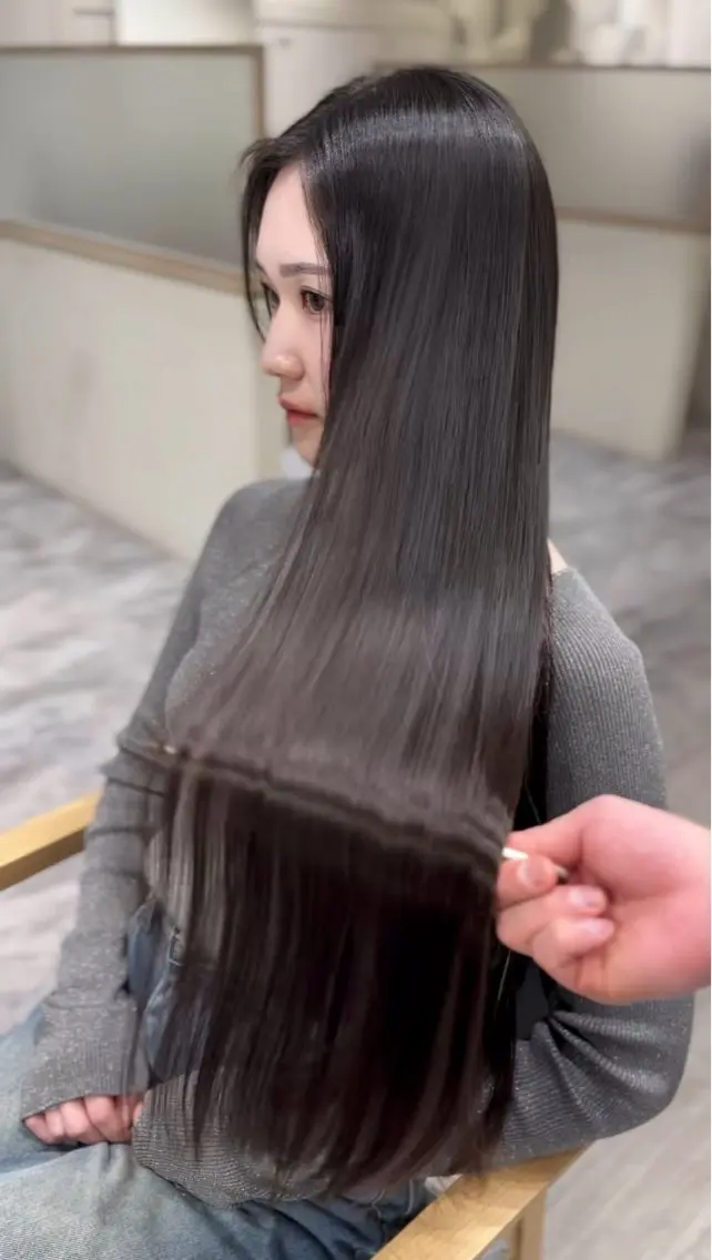 ロング 髪質改善 ロング 髪質改善/美髪師/ 田邊翔伍のヘアスタイル