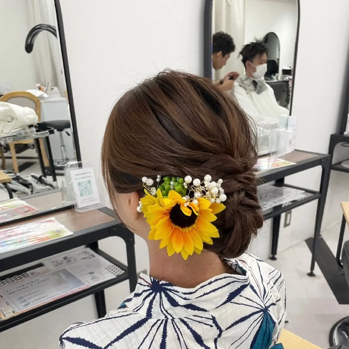 セミロング カラー パーマ ヘアアレンジ メンズ mona/ ストレートスタイル✨のヘアスタイル
