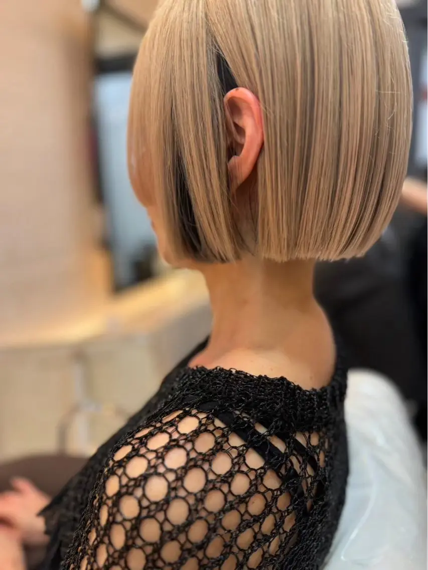 ミディアム ボブ The B/ オガワラナのヘアスタイル