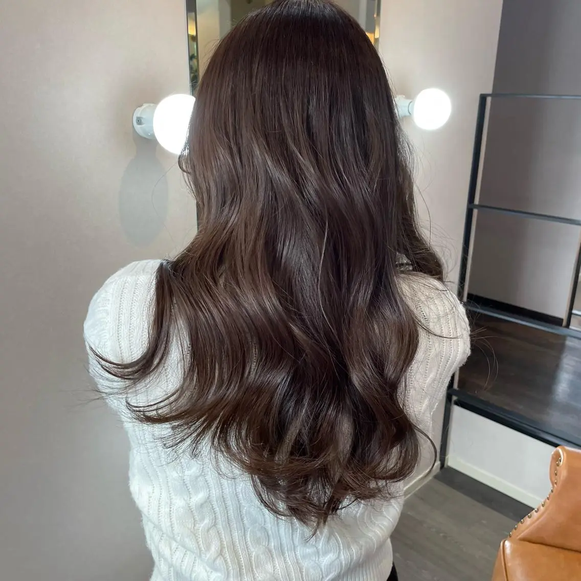 ✂️似合わせカット+艶カラー🤎+トリートメント(1STEP)🌼🌼の写真