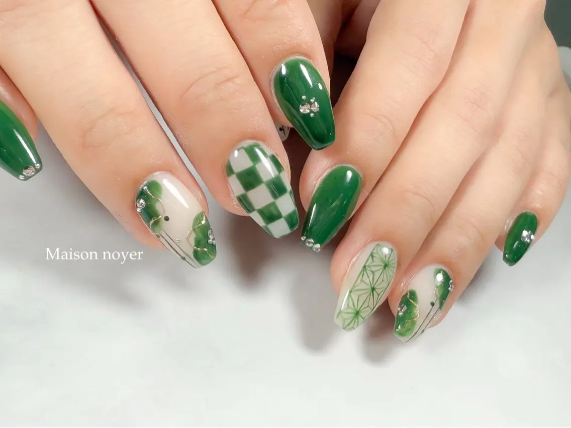 ネイル ハンドネイル Maison noyerのネイルデザイン
