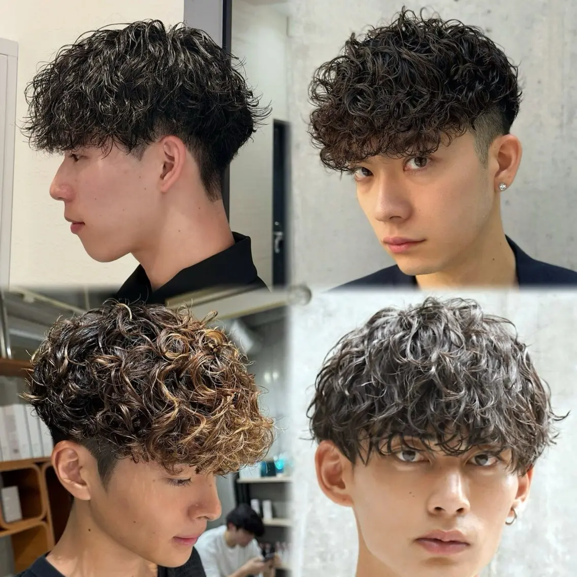 パーマ メンズ 💫カットモデル💫 レディースボブ/のまのヘアスタイル