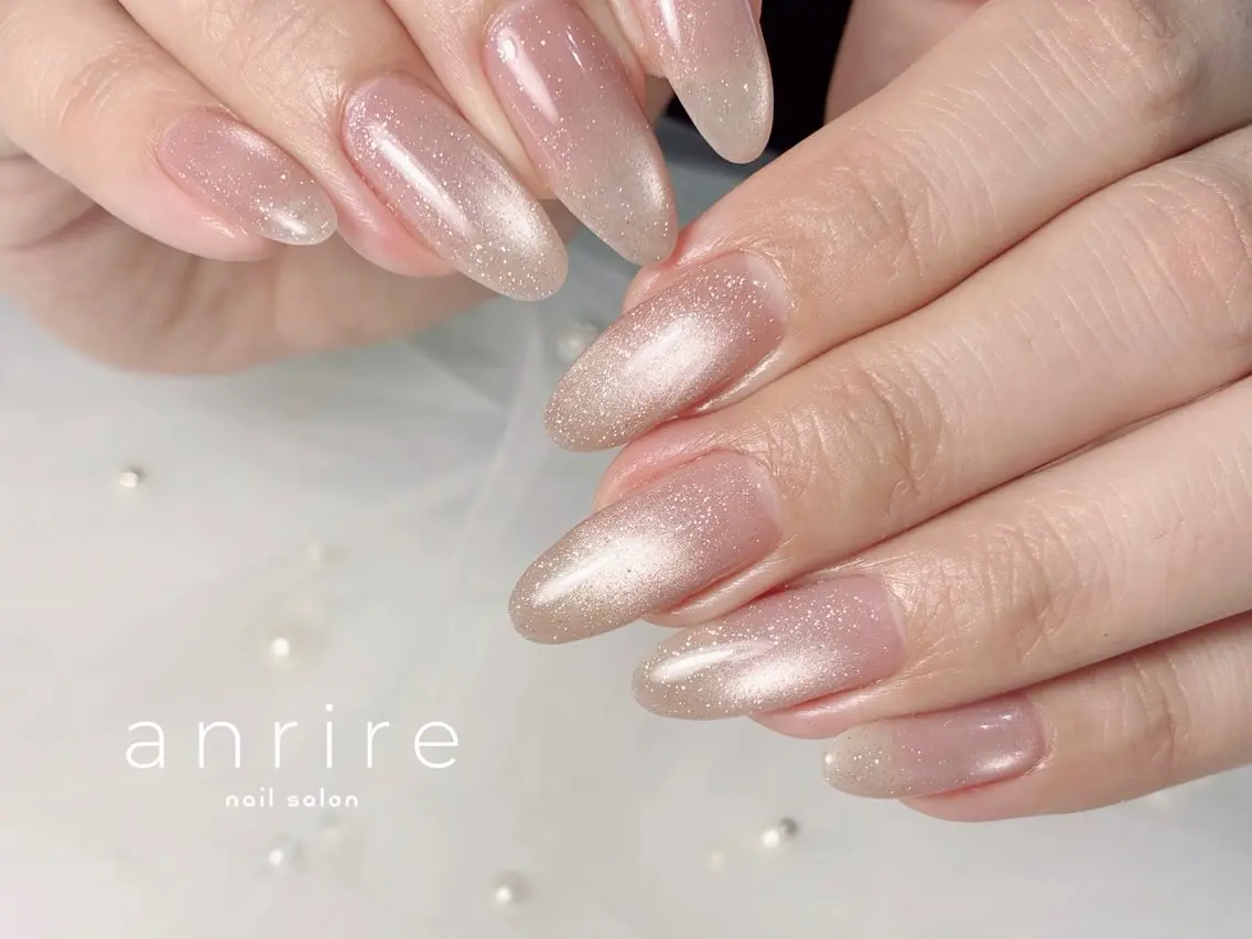 ネイル フラッシュネイル マグネットネイル ハンドネイル nailsalon anrireのネイルデザイン