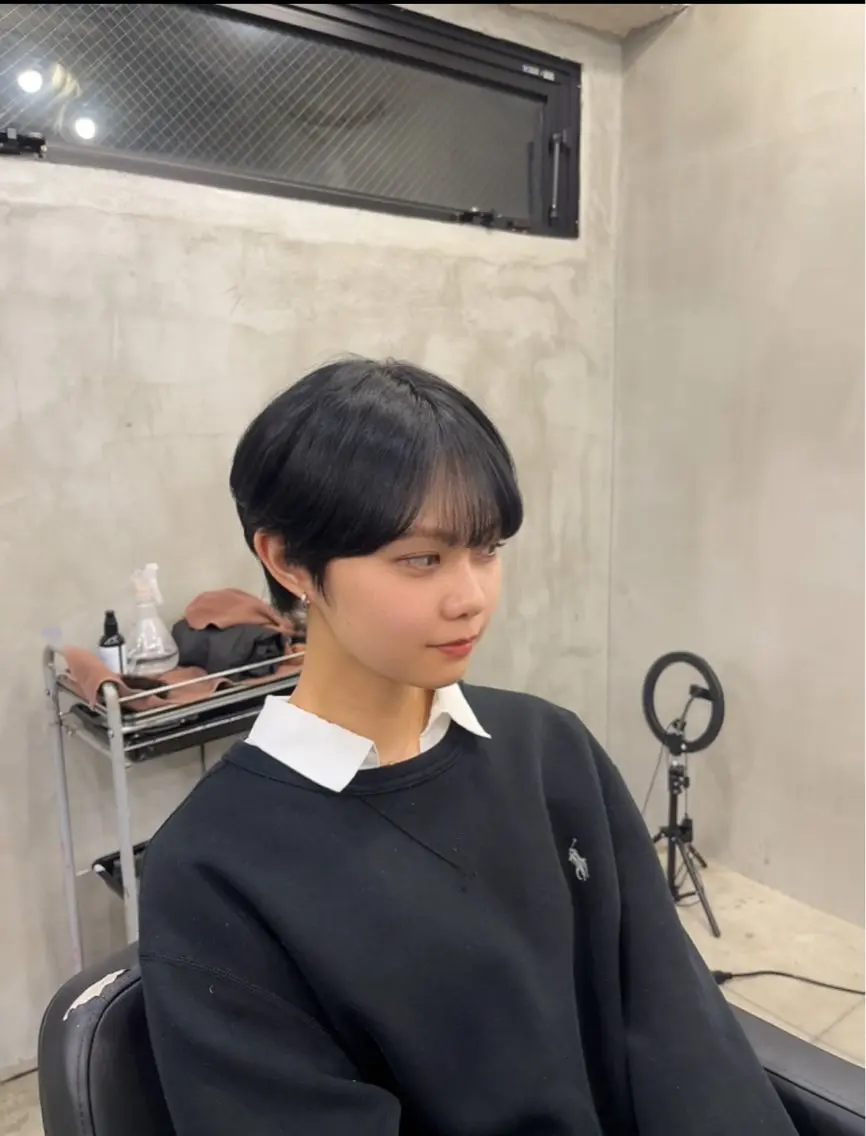 ショート 似合わせカット ショートヘア とうだだいき レイヤー/髪質改善のヘアスタイル
