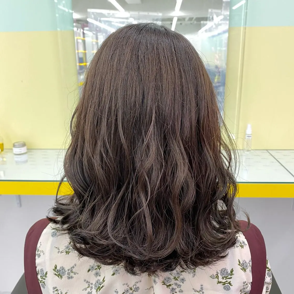 セミロング カラー パーマ ヘアアレンジ メンズ キッズ ヘアカラー トリートメント ヘッドスパ ヘアセット 🪞モテ髪/トレンド 銀座DISCO🪞のヘアスタイル