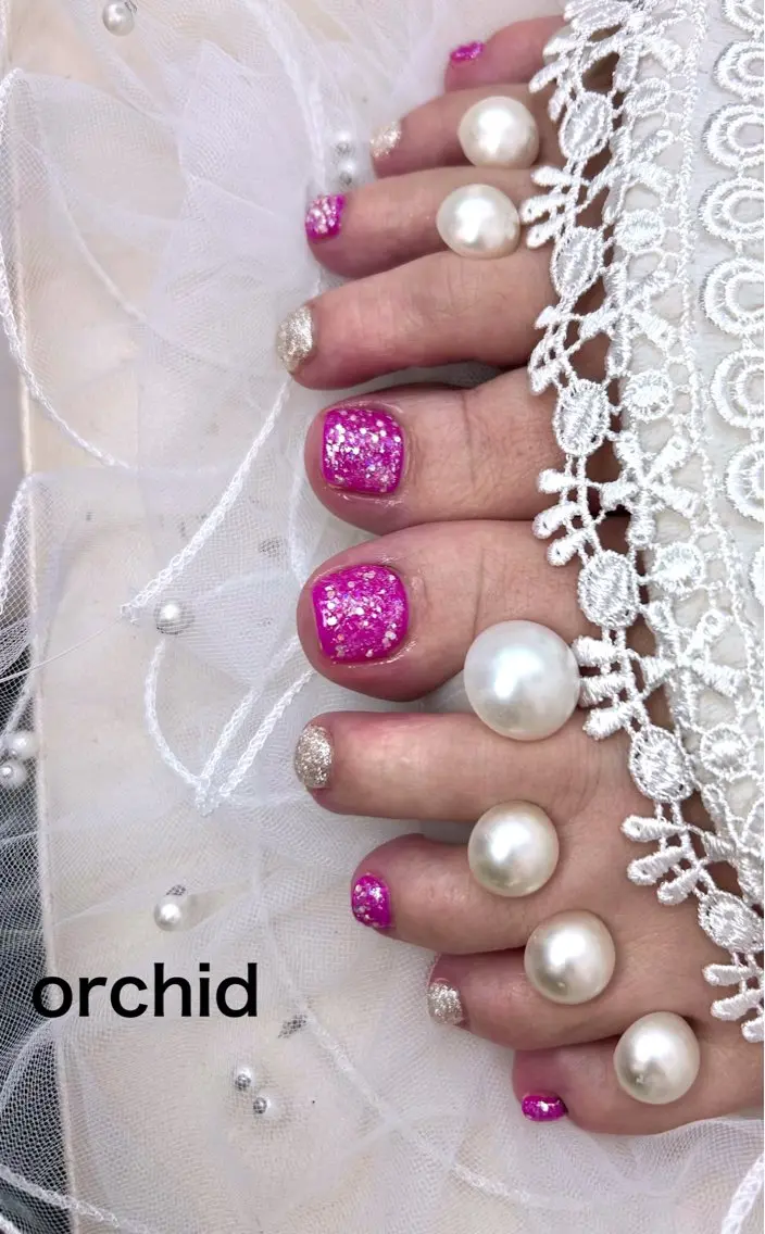 ネイル orchid ♡オーキッドのネイルデザイン