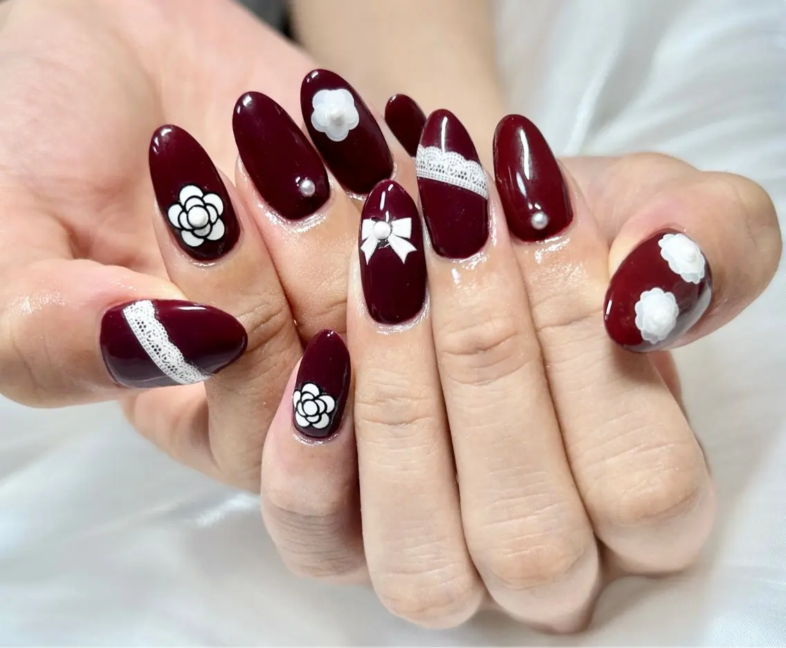 ネイル Horie 雪のネイルデザイン