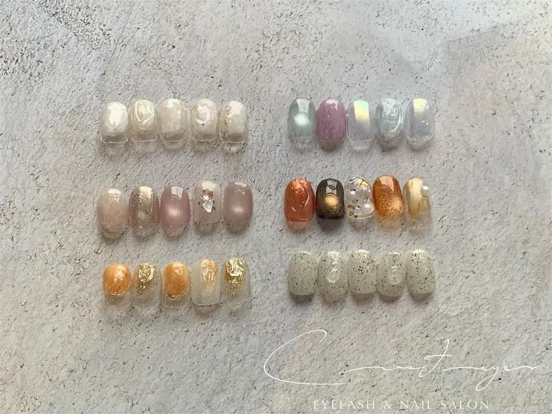 ネイル ハンドネイル Crescent Eye Yukiのネイルデザイン