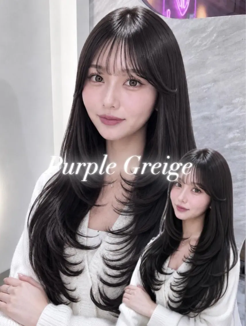 ロング カラー 🍒さき🍒大宮/ 透明感カラーのヘアスタイル