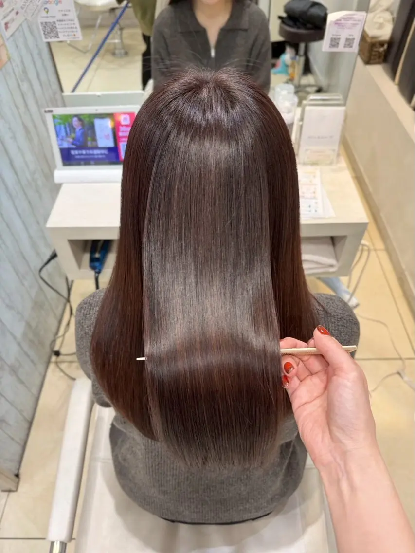 カラー ヘアカラー [髪質改善カラー] 光^._.^のヘアスタイル