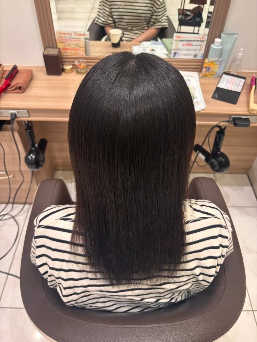 ロング 辻 夏芽のヘアスタイル