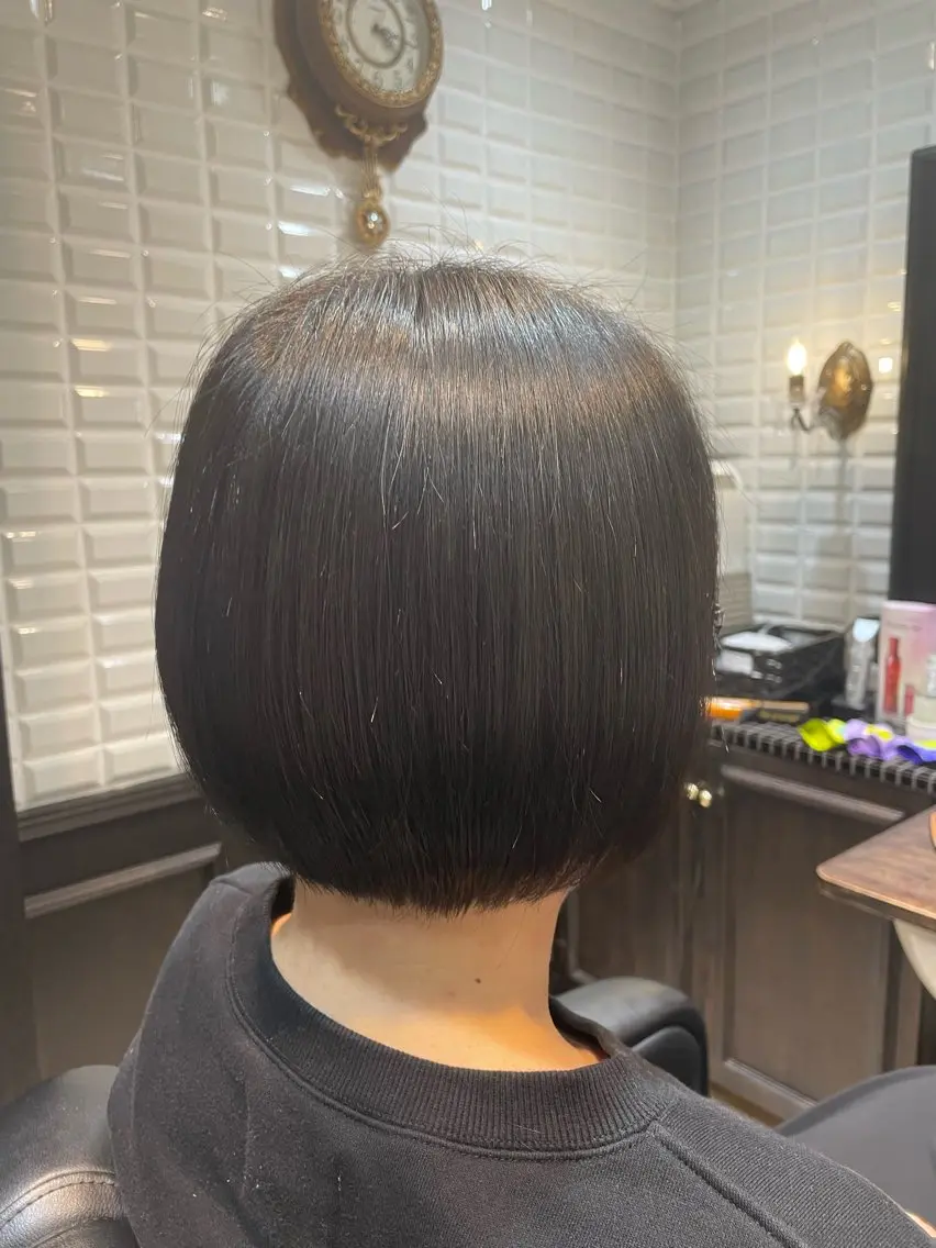 ショート Lupinus中田 パーマモデル募集中のヘアスタイル