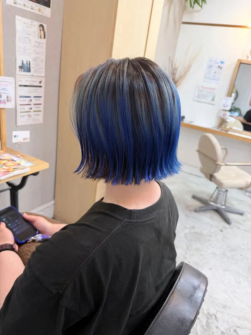 ショート カラー ヘアアレンジ 似合わせ×店長 🍋Raimu🍋のヘアスタイル