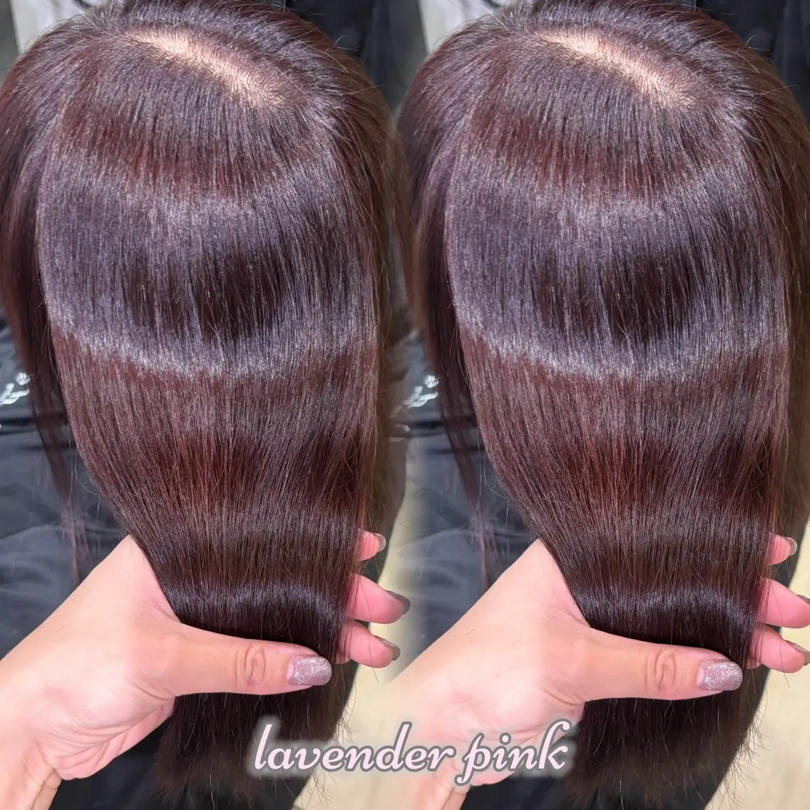 ロング カラー ラベンダーカラー ラベンダーピンク ピンクカラー カット ヘアカラー トリートメント 新宿/艶カラー 🎀韓国ヘアKANAのヘアスタイル