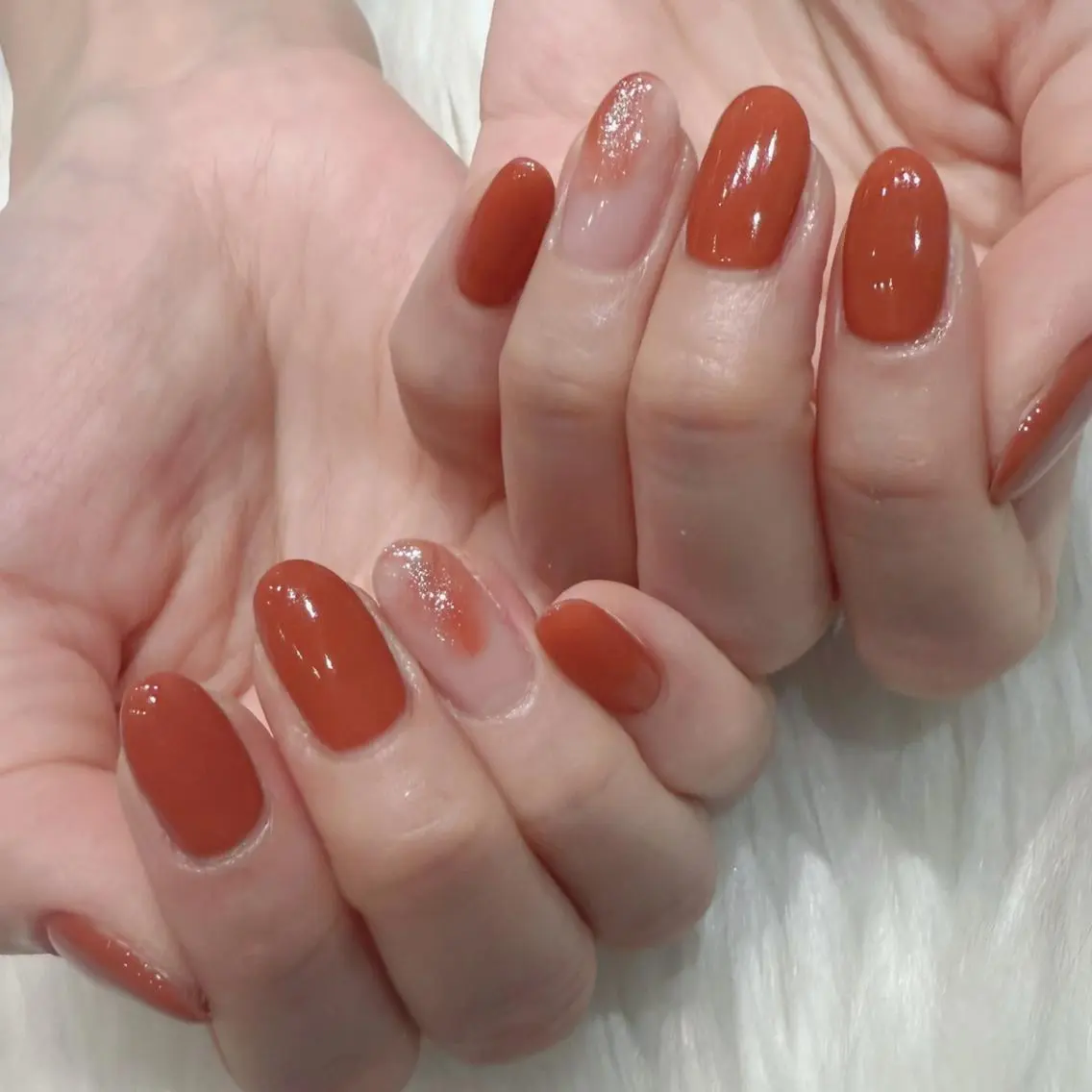 ネイル ニュアンスネイル ハンドネイル Kanai Harukaのネイルデザイン
