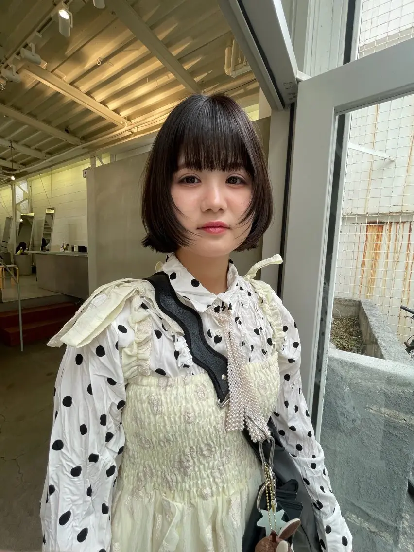 ショート カット 平野 叶花のヘアスタイル