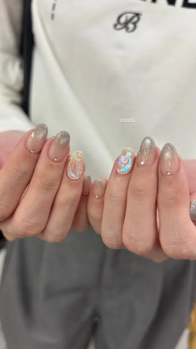 ネイル 夏ネイル ハンドネイル emmi nailのネイルデザイン