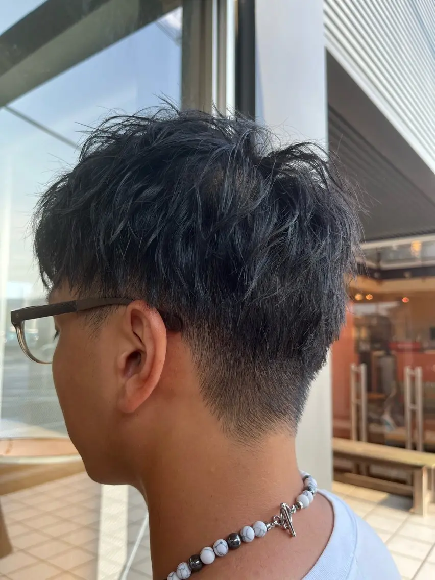 メンズ メンズパーマ 長南 やよいのヘアスタイル