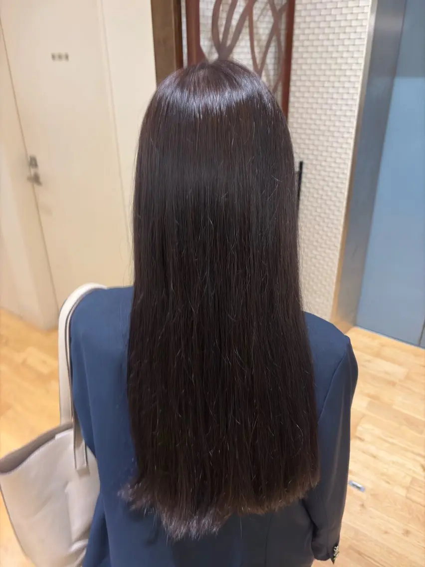ロング カラー さきた ひかるのヘアスタイル