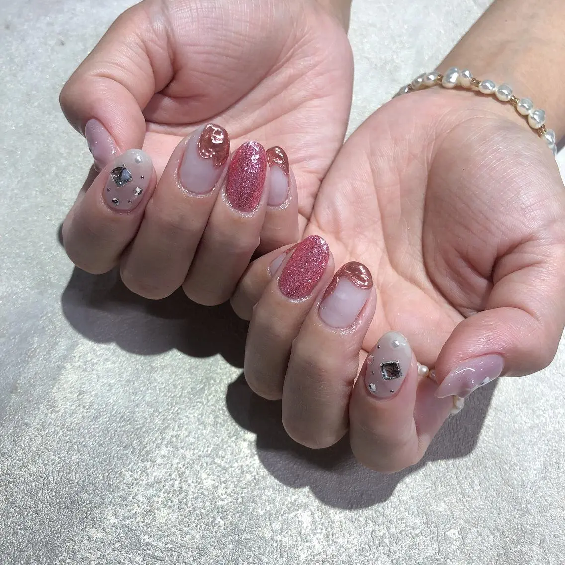 ネイル ハンドネイル フットネイル ハンドケア Miyagi Asamiのネイルデザイン