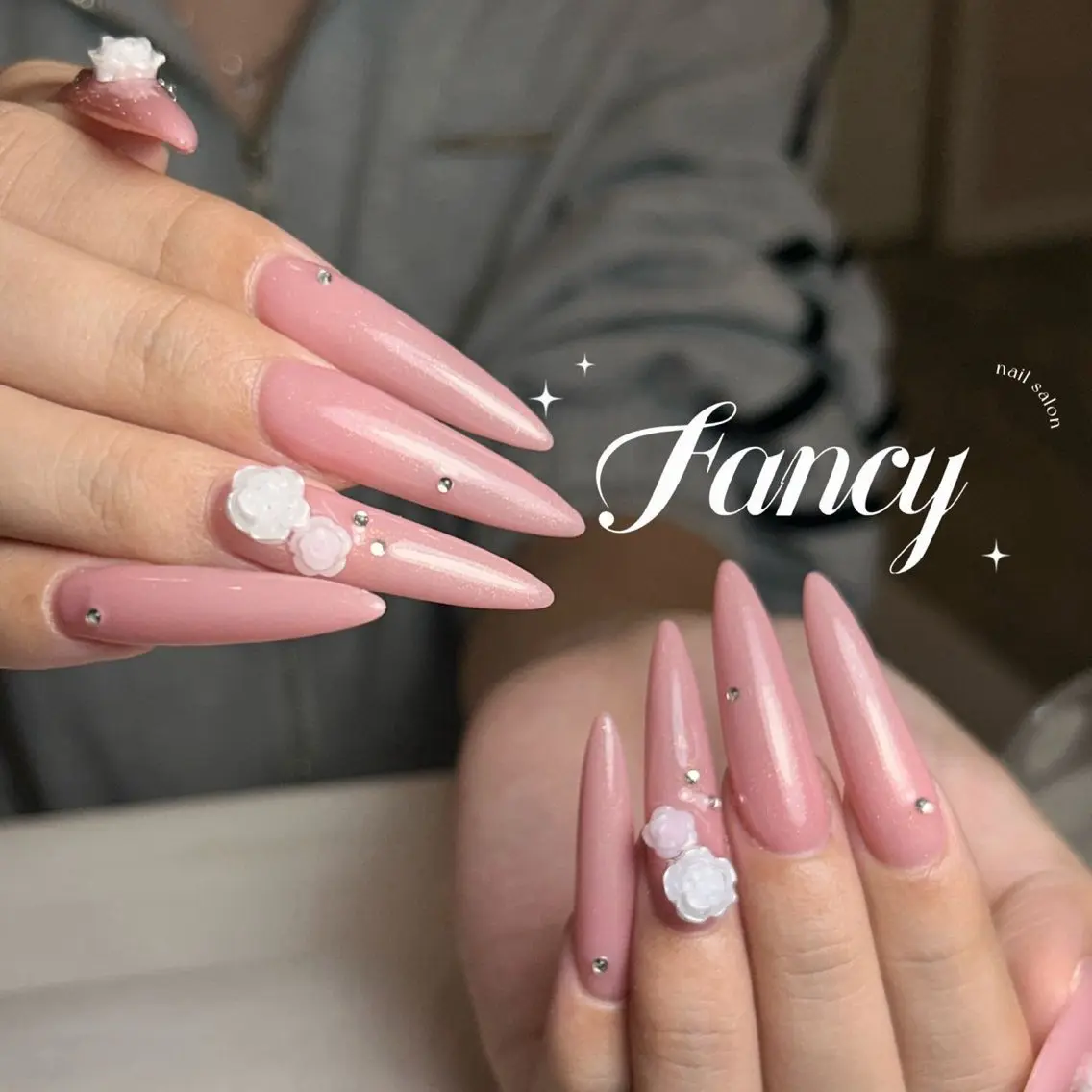 ネイル チークネイル フットネイル グラデーション 韓国ネイル ニュアンスネイル Fancyネイル サロン練馬店のネイルデザイン